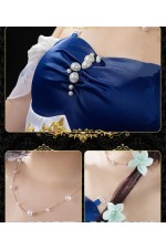 2XXT Cosplay Uma Musume Pretty Derby Vivlos Bride Wedding Formal Dress Cosplay Costume